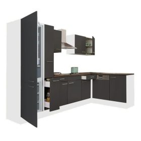   Yorki 310 sarok konyhabútor alulfagyasztós hűtős kivitelben