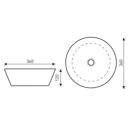 KR-79 kerámia design mosdó