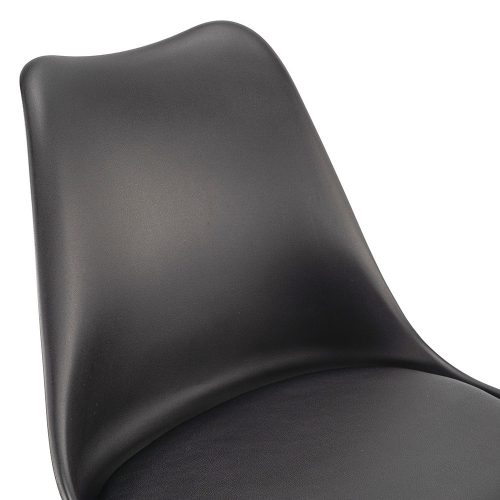 Silla étkezőszék 8 db fekete színben