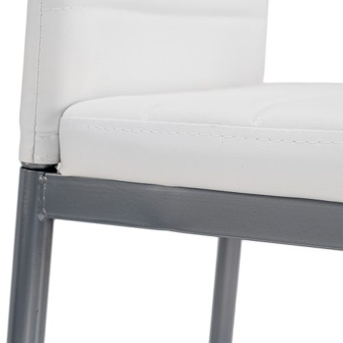 Tino NOVA Étkezőszék fehér-szürke színben
