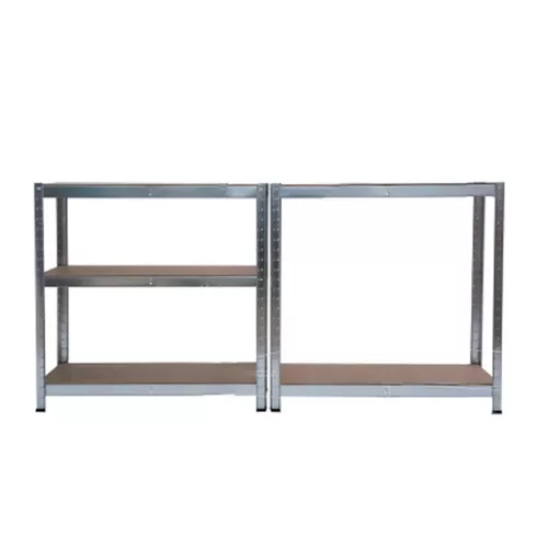 Nagy teherbírású polc 180x90x40 cm 175 kg króm