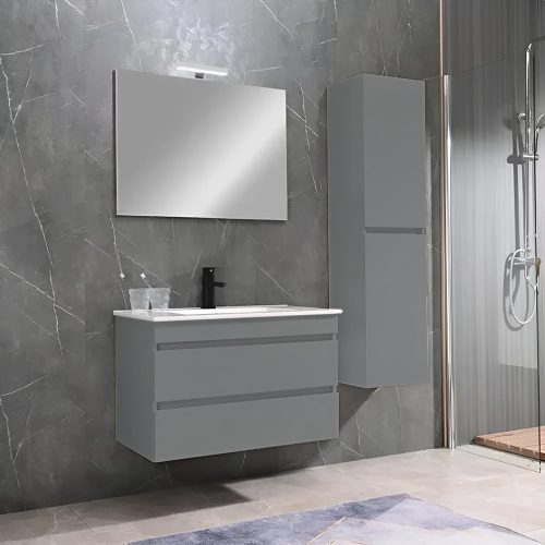 Cube függesztett oldal szekrény szürke