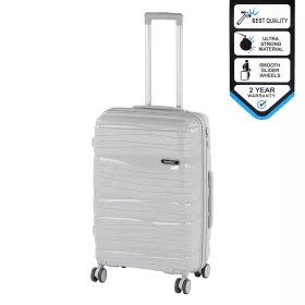   TraveLux Voyager közepes bőrönd keményfedeles 68x45x25 cm
