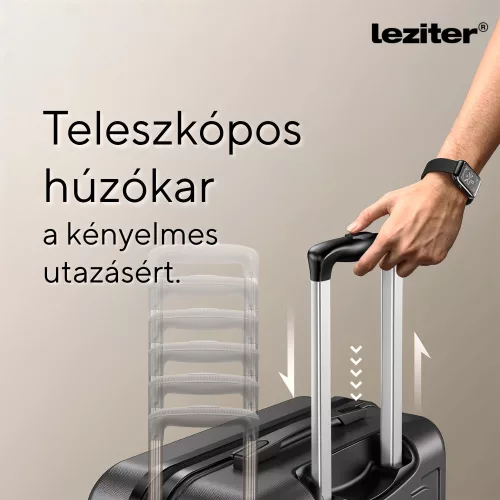 TraveLux Voyager II gurulós bőrönd szett