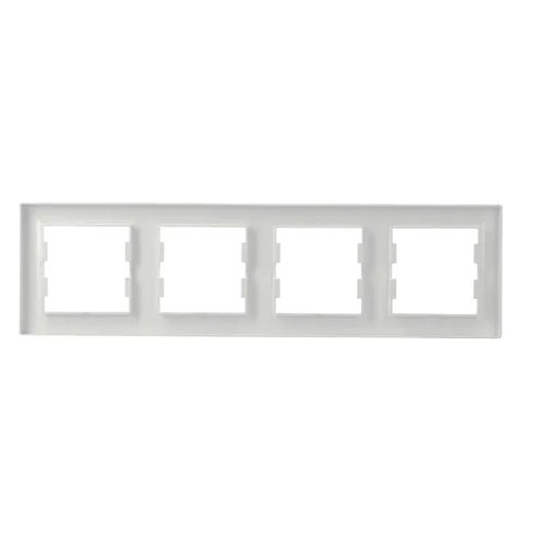 Nova négyes keret vízszintes fehér