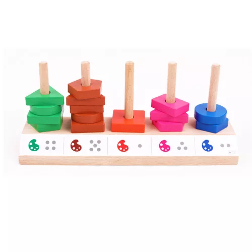 Formaválogató Montessori fajáték