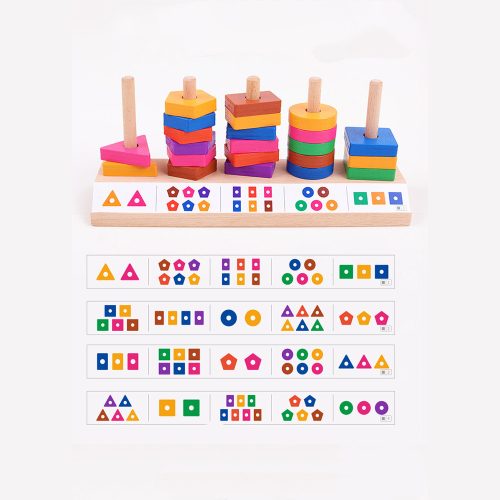 Formaválogató Montessori fajáték