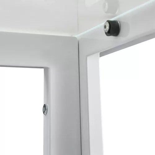 Liva 4+1 étkező garnitúra fehér-fekete