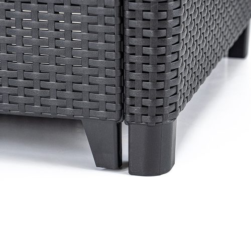 Claire XVI 12 személyes sarokgarnitúra orlando asztallal