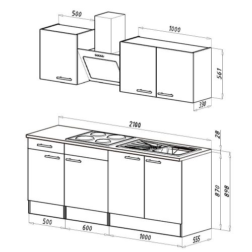 Yorki 210 konyhabútor