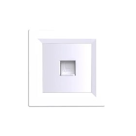 Nova UTP aljzat RJA-45 fehér kerettel