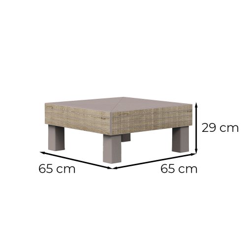 Elements Signature asztal párna nélkül kőris