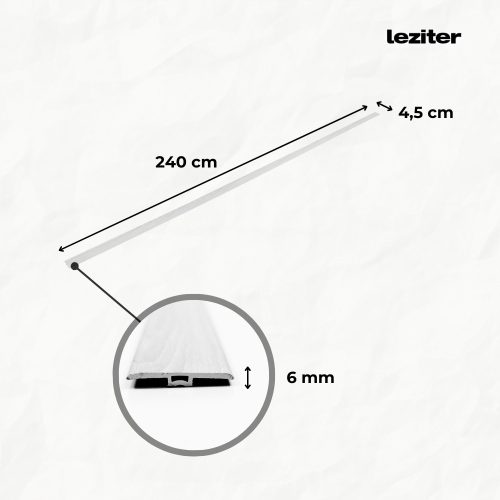 Vinyl SPC padló burkolatváltó Serengeti dió 2400x45x6 mm