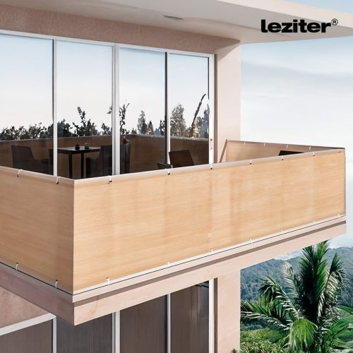 Erkély árnyékoló, belátásgátló 7 m bézs