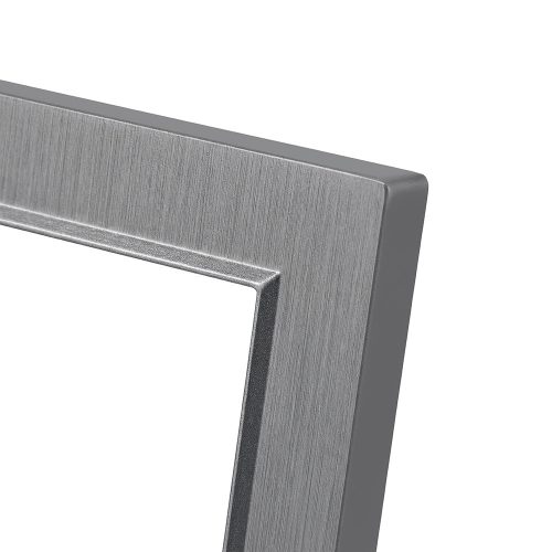 Nova IV három dugalj UTP csatlakozóval szürke szálcsiszolt kerettel