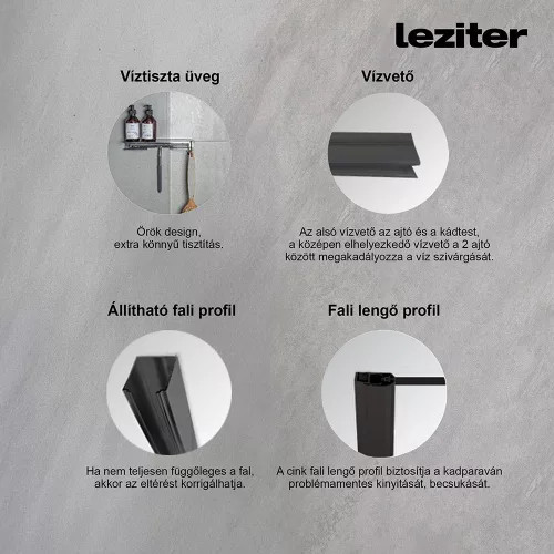 Tribeca 110x140 cm kádparaván