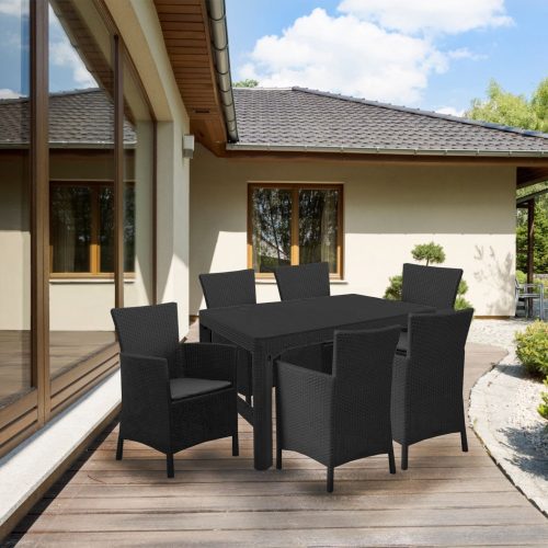 Liowa 6+1 kerti bútor garnitúra szett