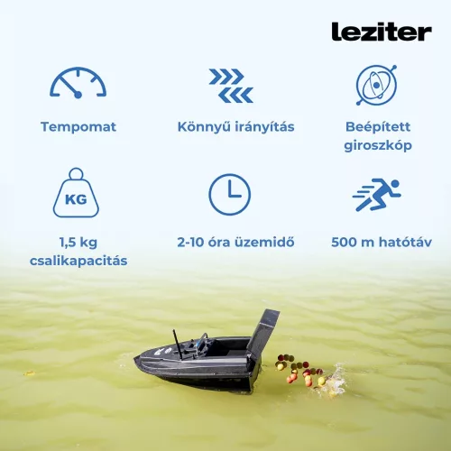 Etetőhajó X1 hátrakidobós carbon