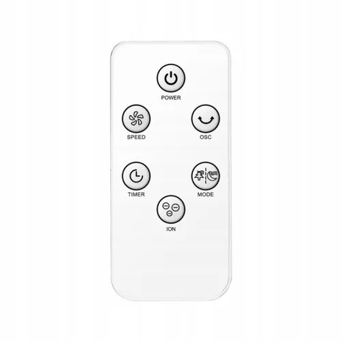 Zefir oszlopventilátor 45 W, fekete