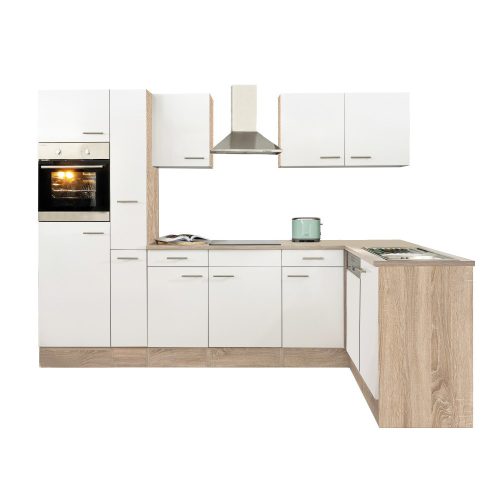 Yorki 310 sarok konyhabútor sütős és mikrohullámű sütős kivitelben