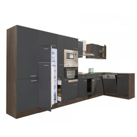   Yorki 430 sarok konyhabútor felülfagyasztós hűtős kivitelben