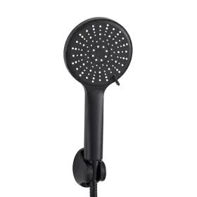 Lili 5 funkciós kézizuhany tömlővel tartóval fekete