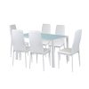 Liana 6+1 étkező garnitúra fehér
