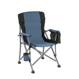 Leziter Comfort karfás horgász szék pohártartóval kék