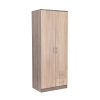 Miami gardróbszekrény 80x205 cm sonoma tölgy-yorki tölgy