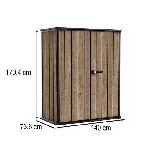 Signature műanyag kerti tároló 1400 L