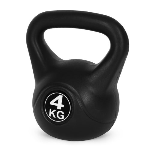 Kettlebell 4 kg fekete