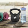 Kettlebell 4 kg fekete