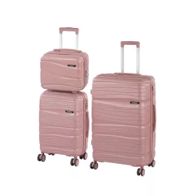 TraveLux Voyager IX gurulós bőrönd szett