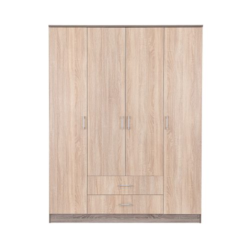 Miami gardróbszekrény 160x205 cm sonoma tölgy-yorki tölgy
