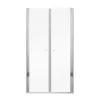 Saloon 90x195 cm kétszárnyú zuhanyajtó