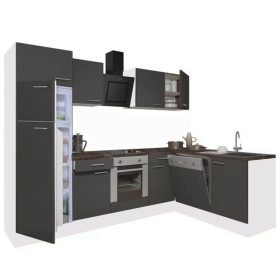   Yorki 280 sarok konyhabútor alsó sütős felülfagyasztós hűtős kivitelben