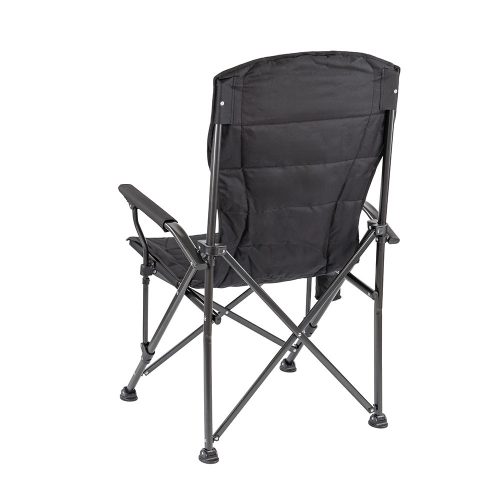 Leziter XL karfás horgász szék pohártartóval fekete