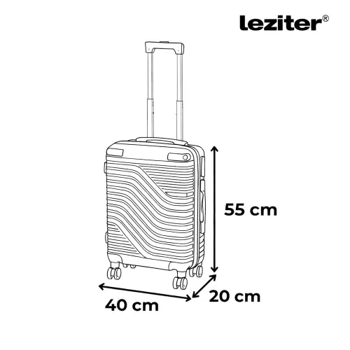 TraveLux Urban XXIII gurulós bőrönd szett