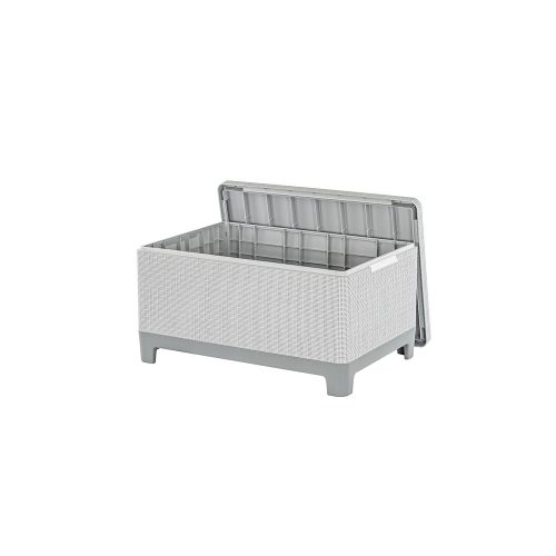 Scandi jute tárolós asztal