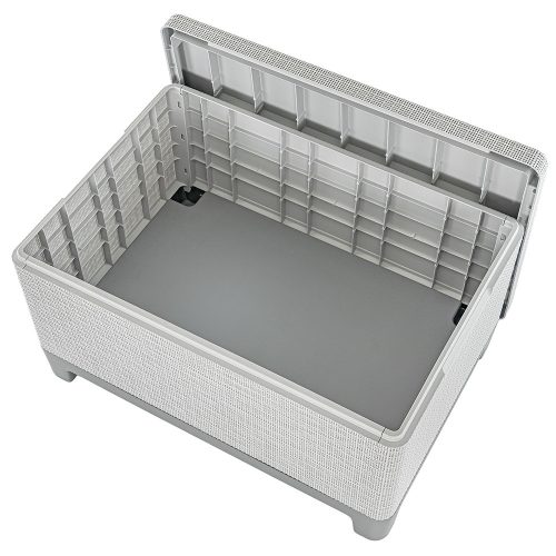 Scandi jute tárolós asztal