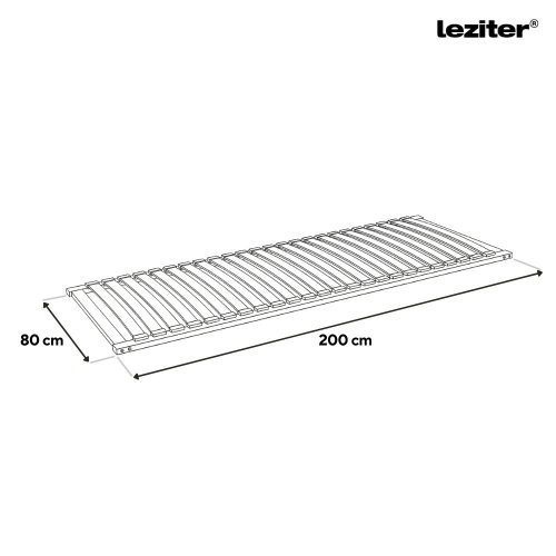 Keretes farugós ágyrács 80x200 cm