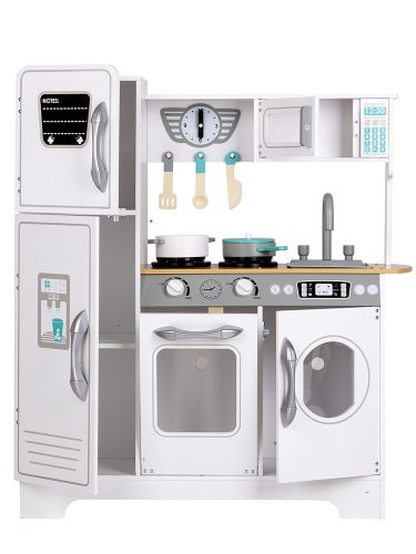 Fa gyerekkonyha háztartási berendezéssel