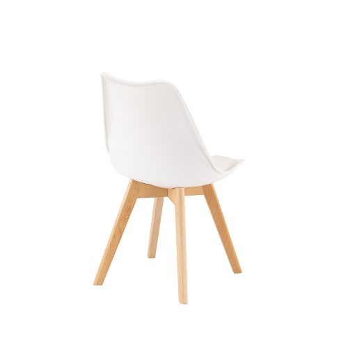 Silla étkezőszék fehér színben