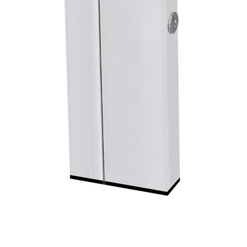 Ezra 120 cm szögletes üveg étkezőasztal