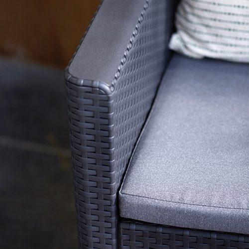 Claire V 4 személyes kerti bútor garnitúra vigo tárolós asztallal