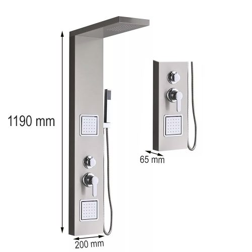 Merino hidromasszázs zuhanypanel