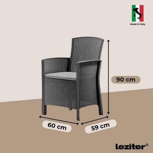 Hellma 4+1 kerti bútor garnitúra szett