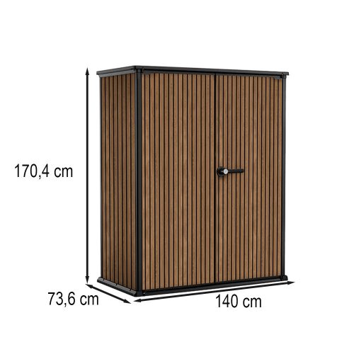 Signature műanyag kerti tároló 1400 L