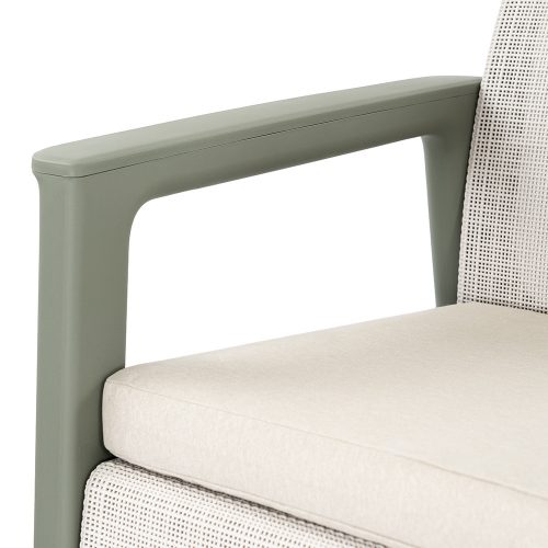 Scandi linea kerti bútor szett jute tárolós asztallal