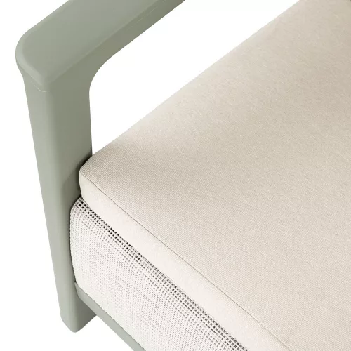 Scandi linea kerti bútor szett jute tárolós asztallal